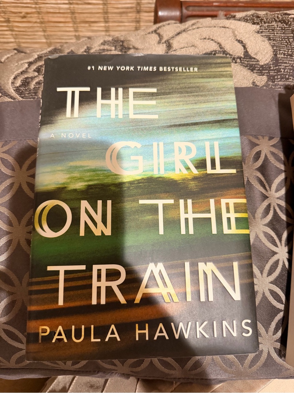 Harper The Girl on the Train - Green and Gold Hardcover